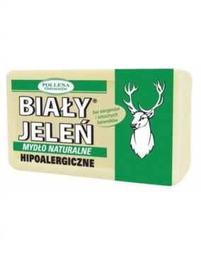 Biały jeleń hipoalergiczne mydło naturalne 150 g