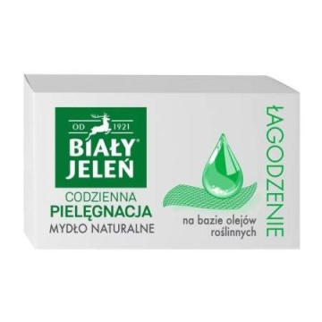 BIAŁY JELEŃ Mydło naturalne Łagodzenie, 85 g