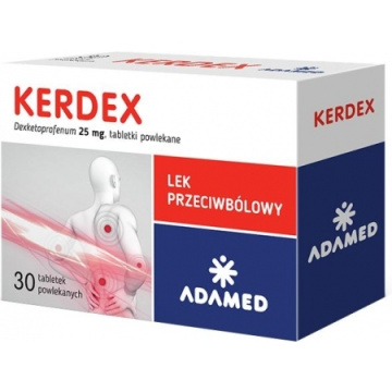 Kerdex 25 mg 30 tabletek