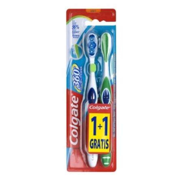 Colgate Szczoteczka 360° Whole Mouth Clean Miękka 1+1 gratis