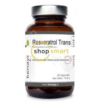 Resveratrol Trans 200 mg, 60 kapsułek (Kenay)