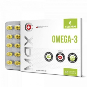 Max Omega-3 30 kapsułek miękkich