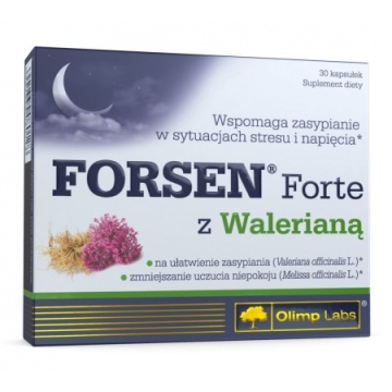 Olimp Forsen Forte z Walerianą 30 kapsułek