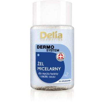 Delia Cosmetics Dermo System Żel micelarny do mycia twarzy Mini 50ml