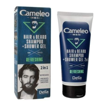 Delia Cosmetics Cameleo Men Szampon i żel pod prysznic 2w1 Refreshing  150ml