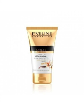 Eveline Argan Gold Edition Krem-maska do rąk i paznokci waniliowy  50ml