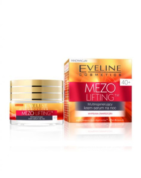 Eveline Mezo Lifting 40+ Krem-serum na noc multiregenerujący  50ml
