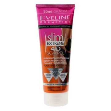 Eveline Slim Extreme 4D Scalpel - superskoncentrowane serum redukujące tkankę tłuszczową 250 ml