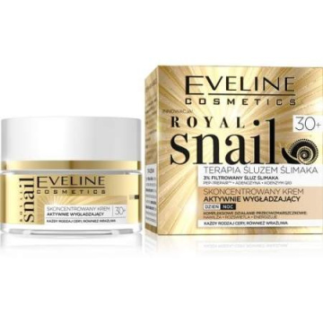 Eveline Royal Snail - skoncentrowany krem aktywnie wygładzający 30+ 50 ml