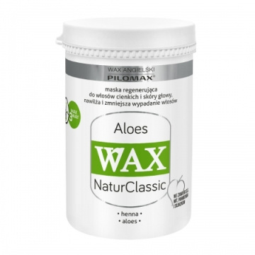 WAX ang Pilomax MASKA Aloes włosy cienkie NaturClassic 480ml