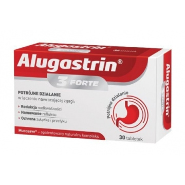 Alugastrin 3 Forte, 30 tabletek