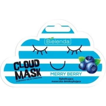 Bielenda Cloud Mask Bąbelkująca Maseczka detoksykująca Merry Berry  6g