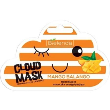 Bielenda Cloud Mask Bąbelkująca Maseczka energizująca Mango Balango  6g
