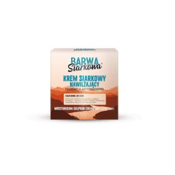 BARWA Siarkowa Krem siarkowy długotrwale nawilżający - cera tłusta  50ml