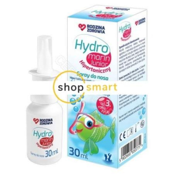 Rodzina Zdrowia Hydromarin Junior hipertoniczny spray do nosa 30 ml