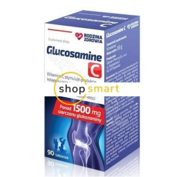 Rodzina Zdrowia Glucosamine C, 90 tabletek