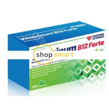 Rodzina Zdrowia Vitaminum B12 Forte, 100 tabletek