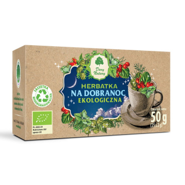 Dary Natury Herbatka Na dobranoc EKO 25×2 g