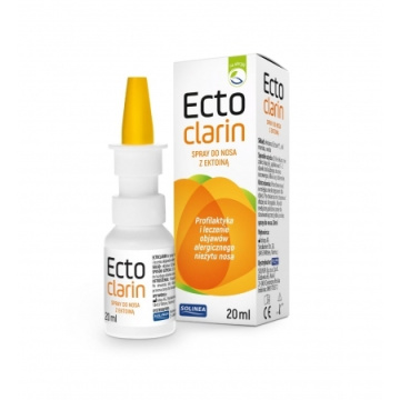 Ectoclarin spray do nosa z ektoiną 20 ml