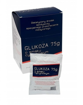 Glukoza 75 g o smaku cytrynowym diather