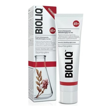 BIOLIQ 65+ Krem intensywnie odbudowujący NA NOC 50 ml