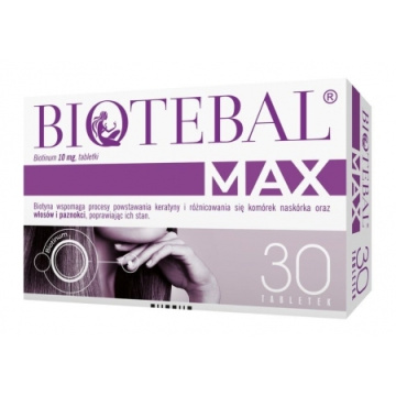 Biotebal Max 10 mg, 30 tabletek