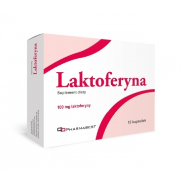 Laktoferyna 100 mg  15 kapsułek