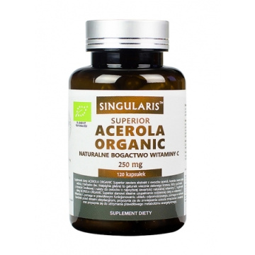Singularis Acerola Organic Superior 120 kapsułek