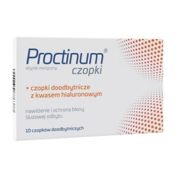 Proctinum, 10 czopków