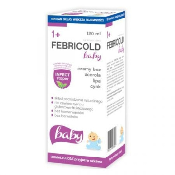 Febricold Baby płyn od pierwszego roku życia 120 ml