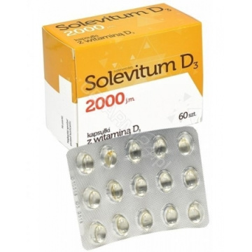 Solevitum D3 2000 j.m.60 kapsułek