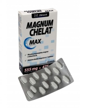 Zdrovit magnum chelat max, 28 tabletek powlekanych