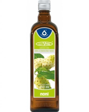 NoniVital sok z owoców noni 100% 490 ml