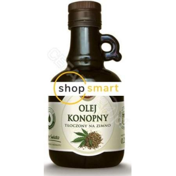 Olej konopny tłoczony na zimno 250 ml (Oleofarm)
