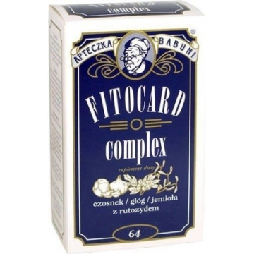 Fitocard complex 64 tabletki