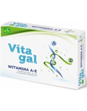 GAL Vitagal witamina A+E 60 kapsułek