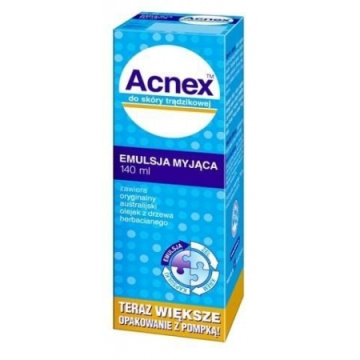 Acnex Emulsja Myjąca płyn 140 ml