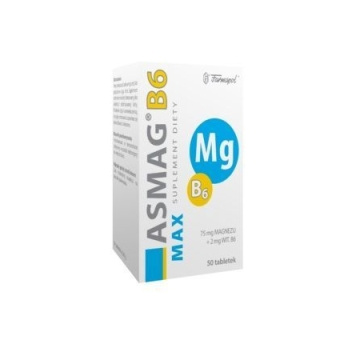 Asmag B6 MAX 50 tabletek