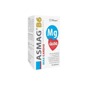 Asmag B6 Max Cardio 30 tabletek