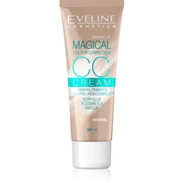 Eveline Fluid Magical CC Cream nr 51 Naturalny  30ml