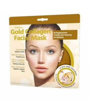 GlySkinCare Gold Collagen Facial Mask kolagenowa maska ze złotem 1 szt