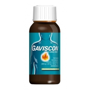 Gaviscon zawiesina o smaki mięty, 300 ml