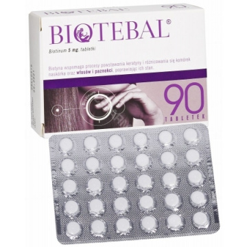 Biotebal 5 mg 90 tabletek