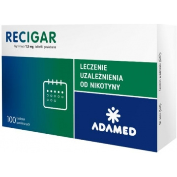 Recigar 1,5 mg    100 tabletek powlekanych