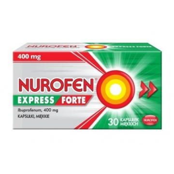 Nurofen Express Forte 400 mg   30 kapsułek