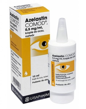Azelastin COMOD 0,5mg/ml krople do oczu  10 ml