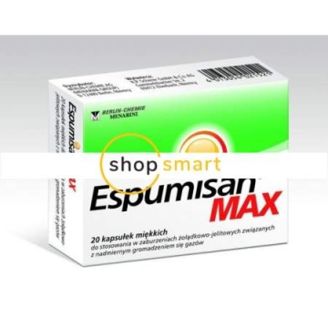 Espumisan MAX 140 mg , 20 kapsułek