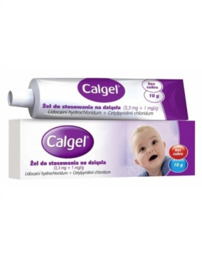 Calgel żel na dziąsła dla niemowląt 10 g