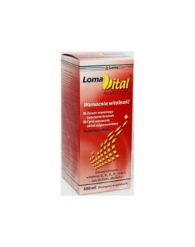 Loma Vital żelazo + cynk płyn 500 ml