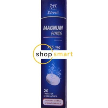 ZDROVIT Magnum Forte 375 mg, 20 tabletek